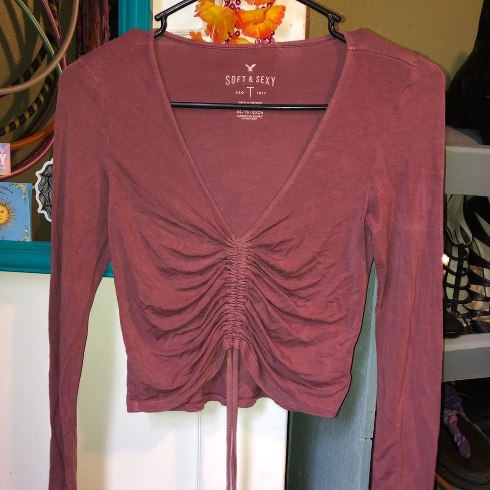 American Eagle cinch top